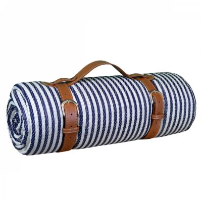 Tapis De Pique-nique Imperméable 200x200 Cm Double Face Argent - Pour Plage, Camping, Tente