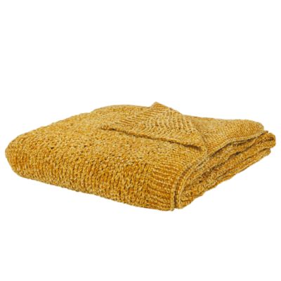 Couverture ELOVA 150 x 200 cm Moutarde