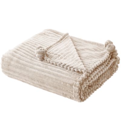 Couverture KAWERI 150 x 200 cm Beige