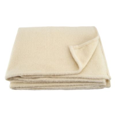 Couverture laine naturelle (240x300 cm - Naturel)