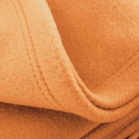 Couverture polaire 180x220 cm Isba Miel 100% Polyester 320g/m2 non-feu