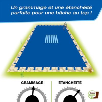 Bâche De Piscine Rectangulaire, Couverture De Piscine Hors Sol