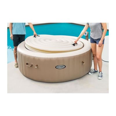 Couverture Thermique - INTEX - PureSpa Rond - 4 places - Evite la déperdition de chaleur