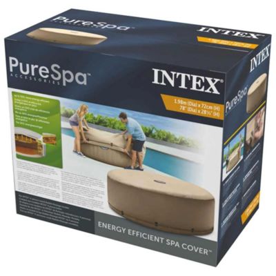 Couverture thermique pour spa gonflable PureSpa rond 4 places - Intex