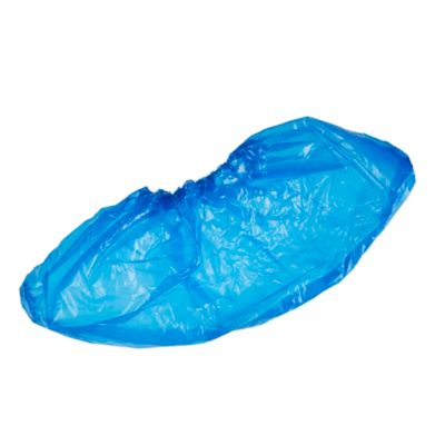 IdC Couvre-chaussures jetable PE bleu, 100 pièces par sachet - acheter chez