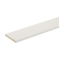 Couvre joint brossé blanc 250 x 37,5 cm