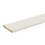 Couvre joint brut de sciage blanc 250 x 37,5 cm