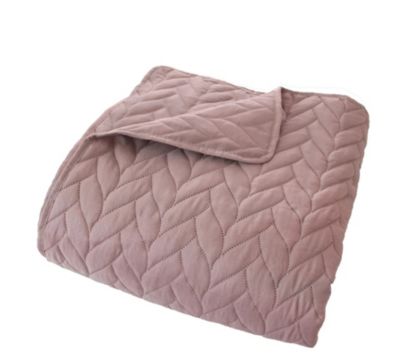 Couvre-lit en microfibre Effet tresse