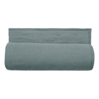 Couvre lit matelassé microfibre lavée "Céleste" toutes dimensions Vent du sud - 220x240 - Céleste Lichen