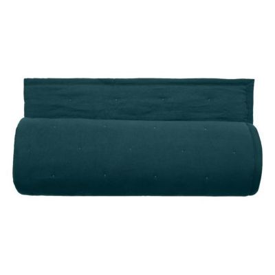 Couvre lit matelassé microfibre lavée "Céleste" toutes dimensions Vent du sud - Céleste Geai - 180 x 240 cm pour lit 1 place - Cél