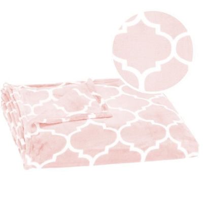 Couvre-lit - SPRINGOS - Trèfle marocain - 200x220 cm - Polyester - Doux et chaud