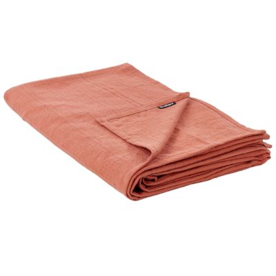Couvre-lits MARAKA Coton 150 x 200 cm Rouge clair