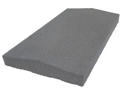 Couvre mur 2 pentes gris 27,5 x 50 x 5 cm