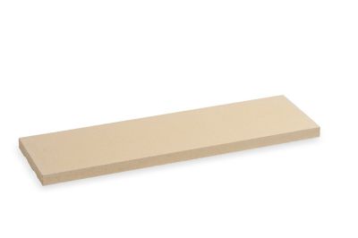 Couvre mur de mur plat en béton pressé L.100 x l.30 x ep.4cm beige