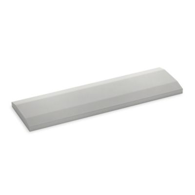 Couvre mur de muret 2 pentes L.100 x l.30 cm gris SAS