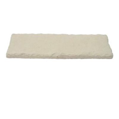 Couvre mur plat BLOOMA Cloître 50 x 15 cm sienne