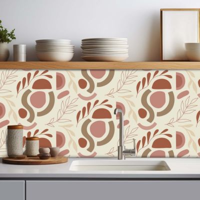 Crédence adhésive décoration boho chic 60x100cm