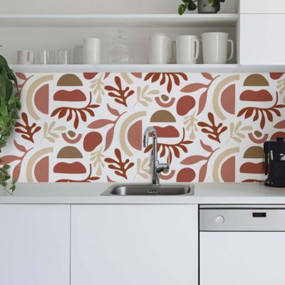 Crédence adhésive décoration boho chic 60x300cm