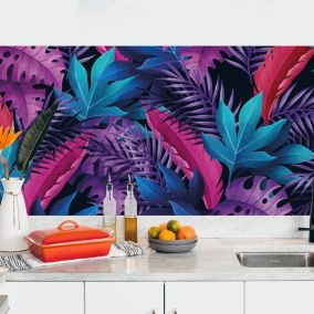 Crédence adhésive décoration jungle 40x100 cm