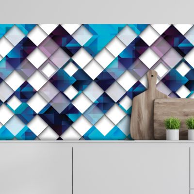 Crédence adhésive design effet mosaïque - 60x400cm