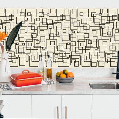 Crédence adhésive formes déco design 311 - 60x200cm