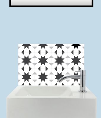 Crédence adhésive Lave-mains ELSA 35 cm x 25 cm Ma Nouvelle Déco