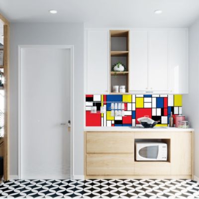 Crédence Adhésive Mondrian 100 x 40 cm