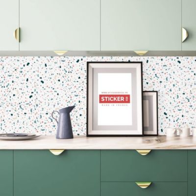 Crédence Adhésive Terrazzo Soft 100 x 50 cm