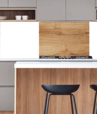 Crédence cuisine EFFET BOIS 100 cm x 20 cm Ma Nouvelle Déco.