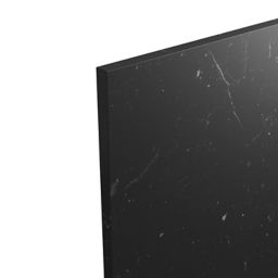 Crédence de cuisine effet pierre noir GoodHome Kala 300 x 60 cm