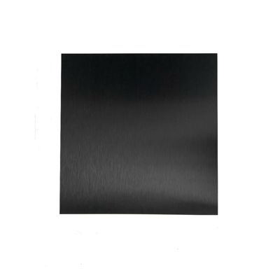 Crédence - Fond de hotte - Aluminium Anodisé Brossé Noir - H75cm x L120cm