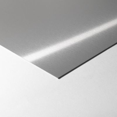 Crédence - Fond de hotte - Inox Brossé - H450mm x L1100mm de 1mm