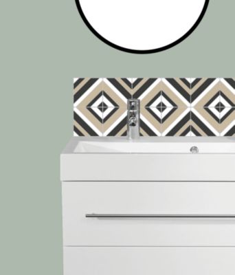 Crédence salle de bain LISON 120 cm 30 cm Ma Nouvelle Déco