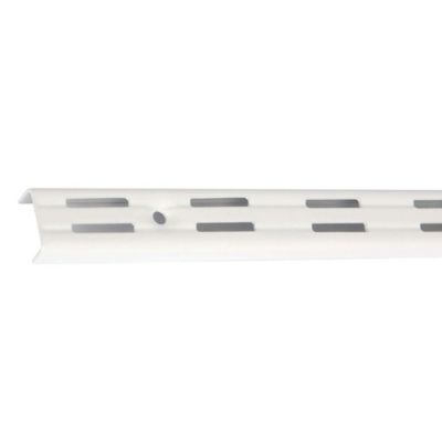 Crémaillère double entraxe MONIN 32mm 1500mm métal peint gris