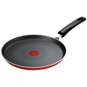 Crêpière anti-adhésive 25 cm rouge Tefal C2893802