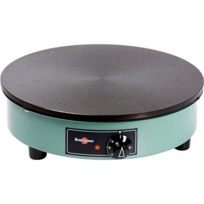 Crêpière fonte 40cm 3000w vert Krampouz CEBPA4AO