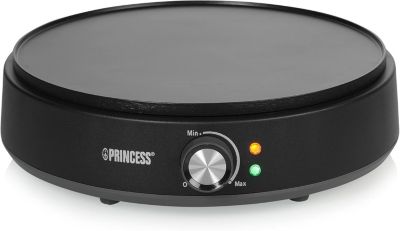 Crêpière électrique 1200 W avec râteau et spatule