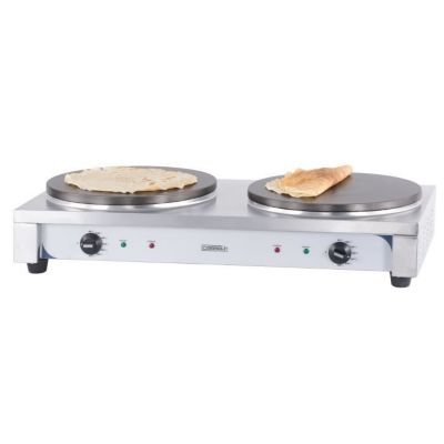 Crêpière PRO 2 x ()400 mm, 5400 W, 220 V - MONO