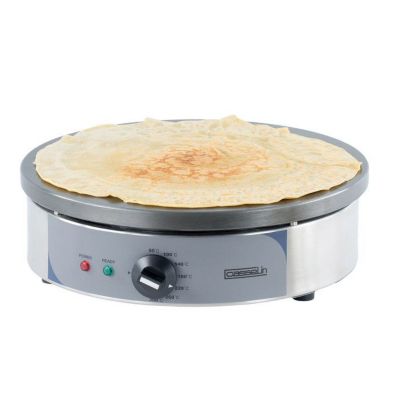 Crêpière professionnelle - Casselin - 350 mm - Inox - 2200 W - Thermostat réglable