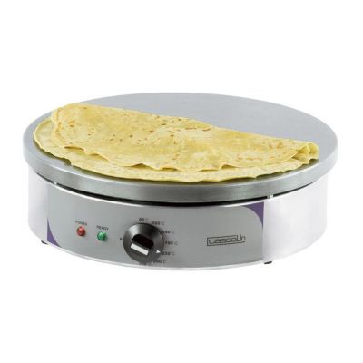 Crêpière professionnelle - Casselin - 400 mm - 2,7 kW - Thermostat réglable - Inox