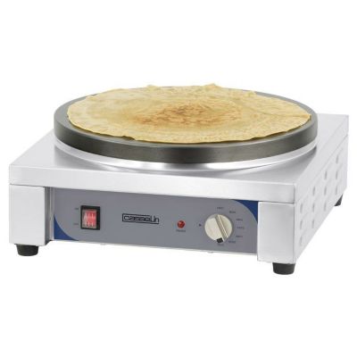Crêpière Professionnelle - Casselin - Carrée - Inox - 2700 W - 400 mm
