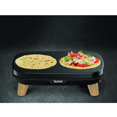 Crêpière Tefal crepiere 2 plaques amovibles antiadhesives Gourmet PY900812