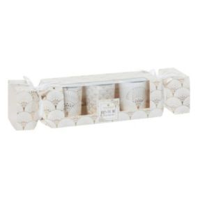 Crackers de 3 Bougies Parfumées "La fête des Délices" 45g Gardenia