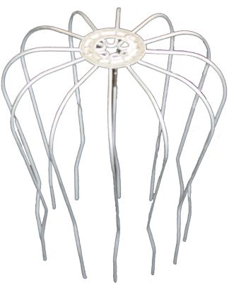 Crapaudine extensible aluminium - Ø 80/100 mm