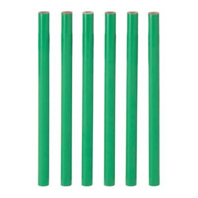 Crayon de maçon - 6 pièces Bois Vert