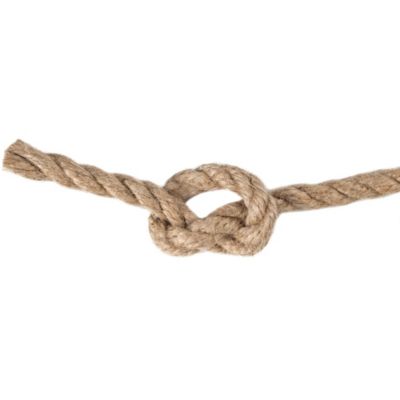 Creative Deco 20m Corde de Jute Epaisseur 10mm - Personnalisation Possible Tous les 5m - Corde Solide - Torsadé Fibres Naturelles