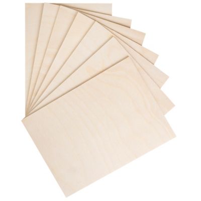 Plaques Contreplaqué Bouleau A4 3mm - Lot De 50 | Pour Découpe Laser, Pyrogravure, Bricolage