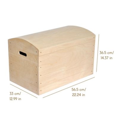 Coffre a jouet enfant - Coffre rangement en bois pour enfants