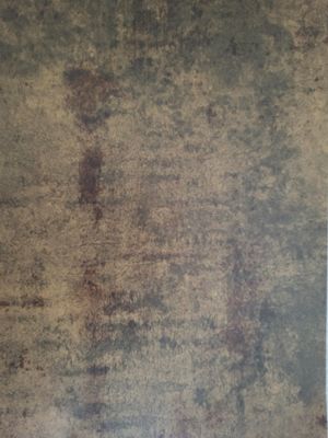 Crédence aluminium aspect rouille 120 x 80 cm