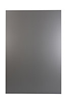 Crédence aluminium black silver 120 x 80 cm